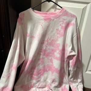 Tie dyed sweatshirt